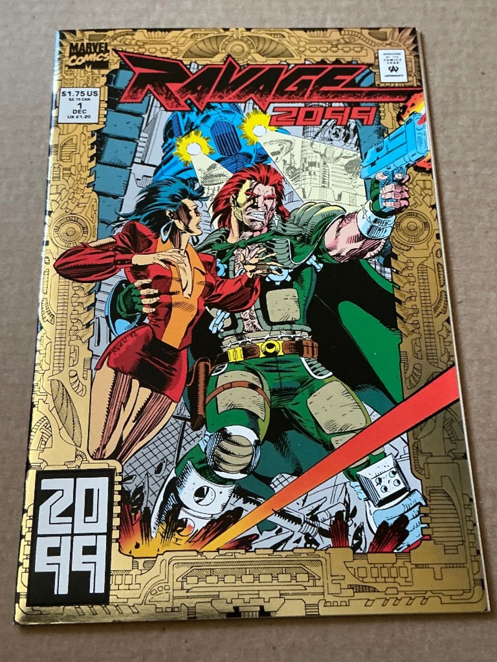 Marvel Comics Ravage 2099 Issue 1 Foil 1992